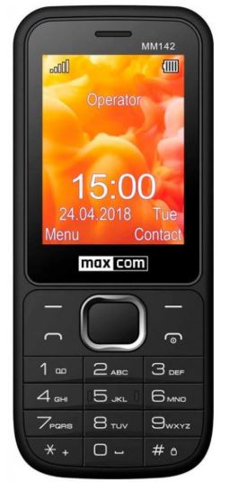 Мобільний телефон Maxcom MM142 Black