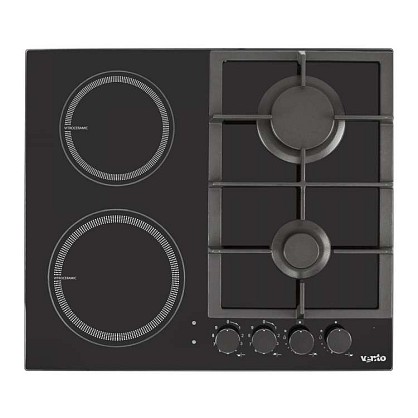 Варильна поверхня Ventolux HG622 B9G CS (BK) комбінована