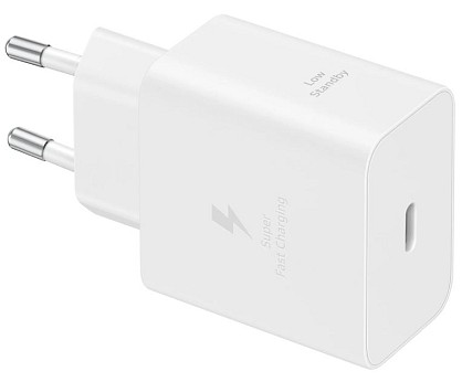 Мережевий зарядний пристрій Samsung 45W Power Adapter White (EP-T4511NWEGEU)