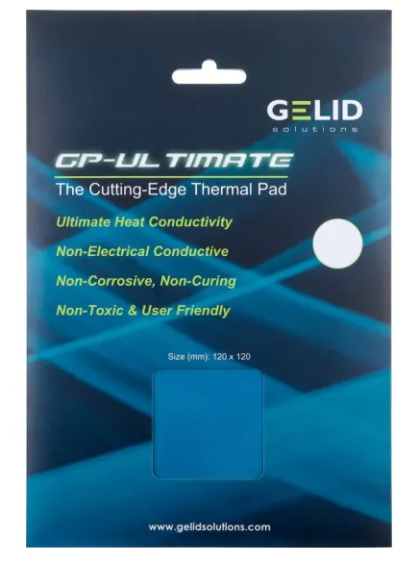 Термопрокладка  Gelid Solutions GP-Ultimate Thermal Pad 120x120x3 mm (TP-GP04-S-E)