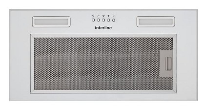 Витяжка  INTERLINE SMART S WH A/60/T повновбудована  (60см, 700куб)