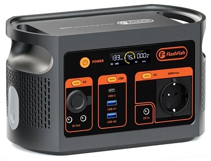 Зарядна станція FlashFish E103 (Global) LiFePO4 / 300 Вт / 179,2 Вт*год