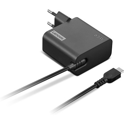 Блок живлення Lenovo 65W USB-C Wall Adaptor-EU Pin 65W (4X21L54610)