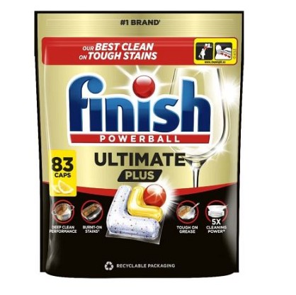 Капсули для посудомийних машин Finish Ultimate Plus 83шт.