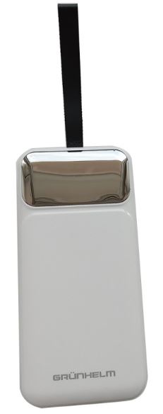 УМБ (Power Bank) Grunhelm GP-30WQC 30000mAh White 22.5W