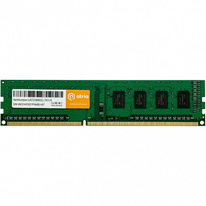 Оперативна пам’ять ATRIA DDR3-1600 4096MB PC3-12800