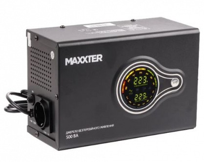 ДБЖ Maxxter MX-HI-PSW500-01 (300 Вт)