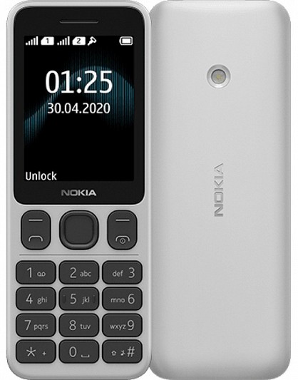 Мобільний телефон Nokia 125 TA-1253 DualSim White