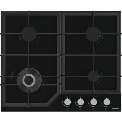 Варильна поверхня Gorenje GTW641KB газова, чорна