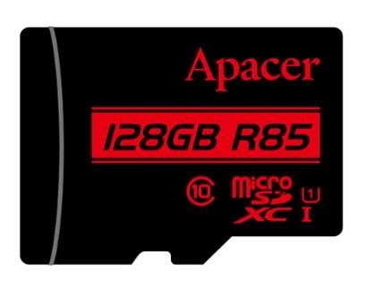 Карта пам'яті Apacer microSDXC 128Gb Class 10 UHS-I (AP128GMCSX10U5-RA)