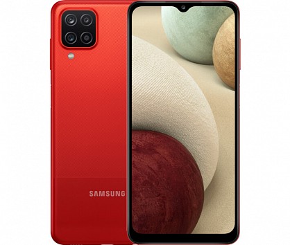 Смартфон Samsung Galaxy A12 3/32GB Red (SM-A127FZRU)