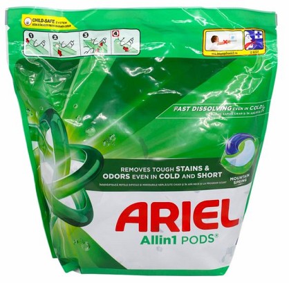 Капсули для прання Ariel All in 1 Mountain Spring 65 шт