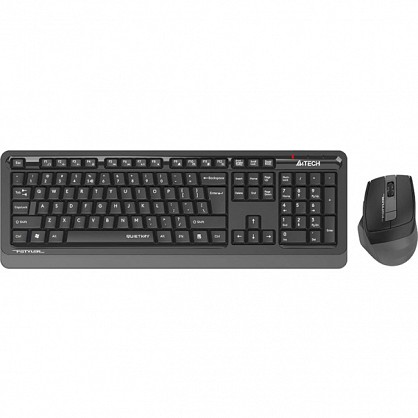 Комплект (клавіатура+миша) A4Tech FGS1035Q USB Grey