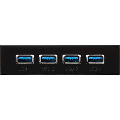 USB-хаб Frime USB 3.1 4 x type A VL820 Black (ECF-FP4xTA.31)