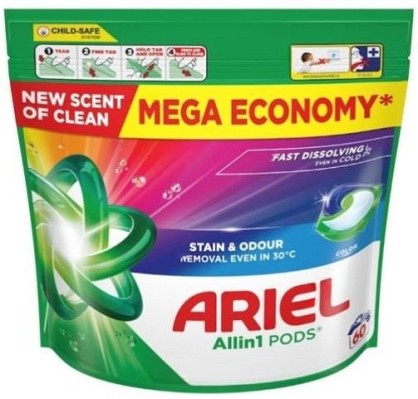 Капсули для прання Ariel Color 60шт