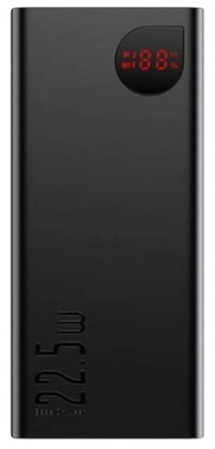 УМБ (Power Bank) Baseus Adaman Digital Display Quick Charge 40000mAh Black