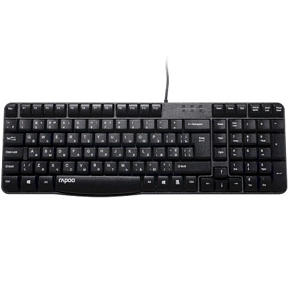 Клавіатура Rapoo N2400 USB Black