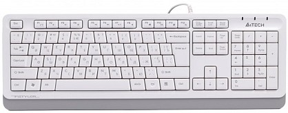 Клавіатура дротова A4Tech FKS10 (White)
