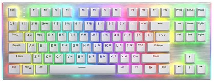 Клавіатура дротова Hator Gravity X TKL Aurum Orange Linear White (HTK551UA)