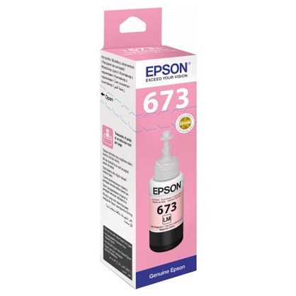 Чорнило Epson T6736 Light Magenta (C13T67364A)