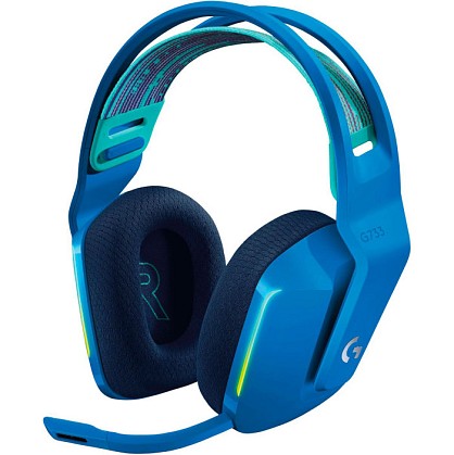 Навушники Logitech Lightspeed Wireless RGB Gaming Headset G733 Blue (981-000943)