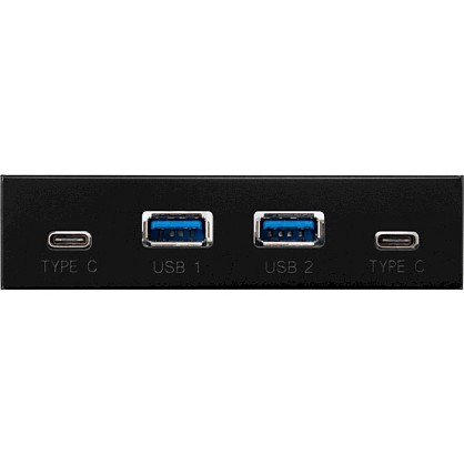 USB-хаб Frime USB 3.1 2 x type A & 2 x type C VL820 Black (ECF-FP2xTA&2xTC.32)