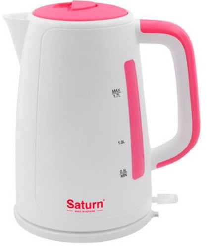 Електрочайник Saturn ST-EK8435U White/Pink