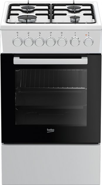 Плита Beko FSM52120DW комбінована