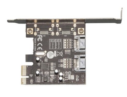 Плата розширення Frime PCI-E to 2 x Sata III 2 внутр. канали, ASM1061 (ECF-PCIEto2SATAIII.LP)