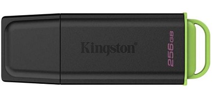 Флеш пам'ять USB Kingston DataTraveler Exodia 256GB USB 3.2 Gen1 Black-Green (DTXG2/256GB)
