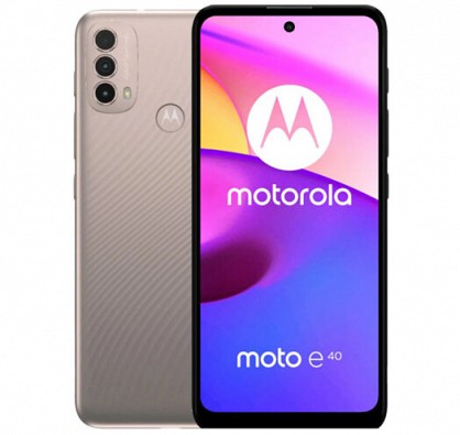 Смартфон Motorola E40 4/64GB Pink Clay