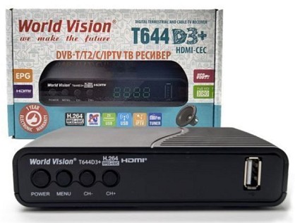 ТВ-Тюнер World Vision T644D3 plus FM