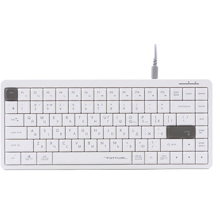 Клавіатура дротова A4Tech Fstyler FX53 White
