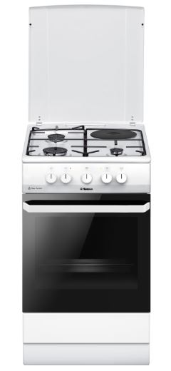 Плита комбінована Hansa FCMW54000H біла