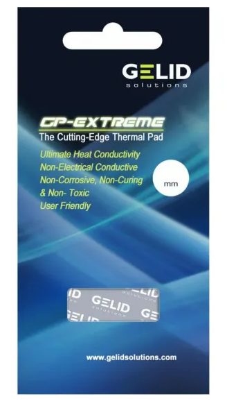 Термопрокладка  Gelid Solutions GP-Extreme 80x40x1.0 mm (TP-GP01-B)