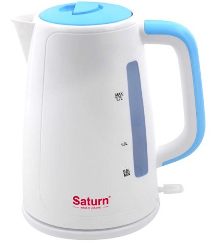 Електрочайник Saturn ST-EK8435U White/Blue