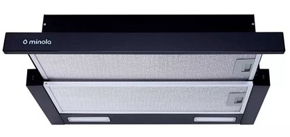 Витяжка телескопічна Minola HTL 6615 BL 1000 LED