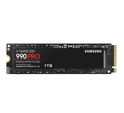 SSD-накопичувач Samsung SSD 1TB M.2 PCIEx4 PCI Gen4.0 990 Pro without Heatsink 600 TBW 5 yrs