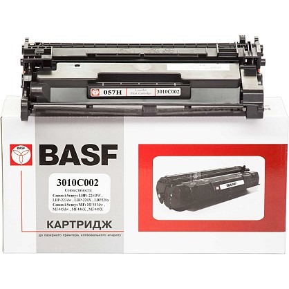 Картридж BASF Canon 057H, 3010C002 Black (BASF-KT-CRG057H-WOC)