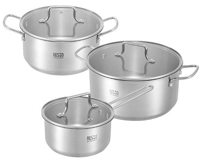 Набір каструль Resto Ginan 92025