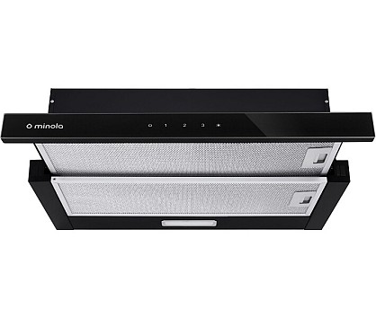 Витяжка телескопічна Minola HTLS 6734 BL 1100 LED GLASS