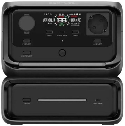 Зарядна станція EcoFlow RIVER 3 Max / 600 Вт / 572 Вт⋅год / LiFePO4