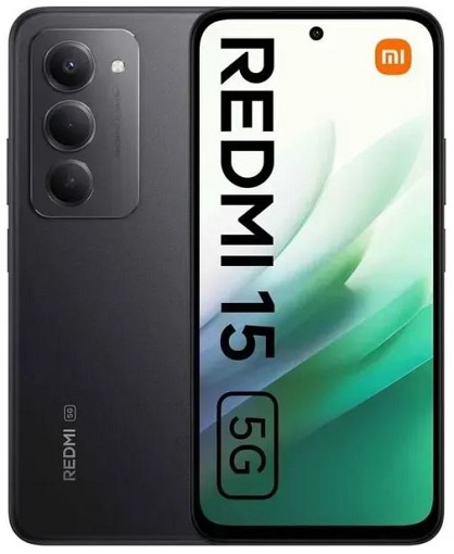 Смартфон Xiaomi Redmi 15 5G 8/256GB NFC Midnight Black (без зарядного пристрою) (Global)