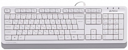 Клавіатура дротова A4Tech Fstyler FKS10 White