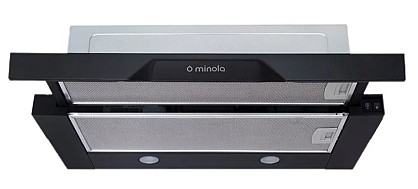 Витяжка Minola MTL 6222 BL 700 LED телескопічна