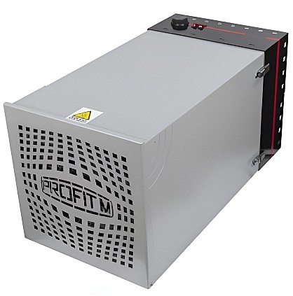 Сушарка для овочів і фруктів Profit M ЕСП-01G (45л) сіро-чорна