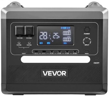 Зарядна станція Vevor Q2400 Pro / 2160Wh / 2400W