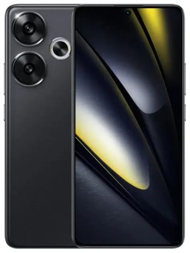 Смартфон Poco F6 12/512GB NFC Black (Global) (із зарядним пристроєм)