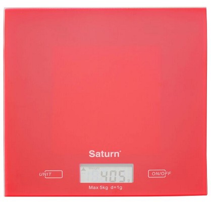 Ваги кухонні Saturn ST-KS7810 Red