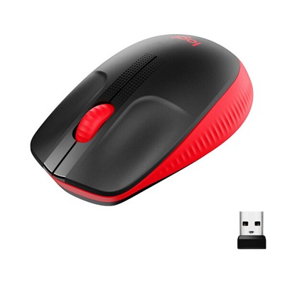 Миша Logitech M190 Wireless Red (910-005908),  USB